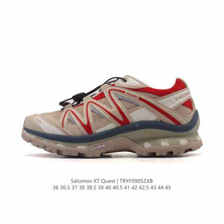 新品公司级 Salomon萨洛蒙 Xt-Quest 潮流 低帮 户外功能鞋徒步鞋 男女款 Salomon Xt-Quest Gtx是一款专为户外运动设计的多功能 - 点击图像关闭