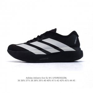 200 【公司级】阿迪达斯 Adidas Adizero Evo Sl 运动舒适防滑耐磨 低帮跑步鞋 阿迪达斯革新力作「破纪录轻跑鞋」Adizero Adios