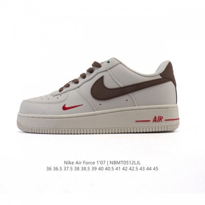 耐克 Nike Air Force 1 '07 Low 空军一号含气垫 小白鞋 2025年 蛇年新款 低帮百搭厚底增高休闲运动板鞋。柔软、弹性十足的缓震性能和出