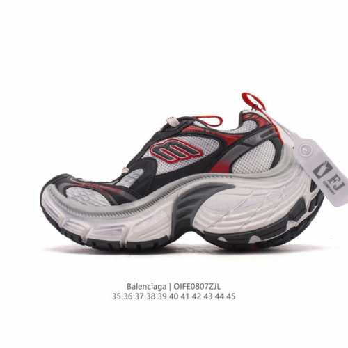 降价公司级 超大廓形“巨人鞋”,法国高端奢侈品牌-巴黎世家Balenciaga Cargo Sneaker 10Xl船型系列低帮复古阔型厚底老爹风潮流百搭休闲运