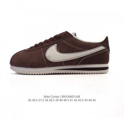 Nike Classic Cortez Nylon 耐克阿甘鞋男女子运动鞋，秉承元年款经典风格，糅合防水鞋面设计，令双足保持干爽舒适。防水锦纶鞋面强势抵御风雨侵
