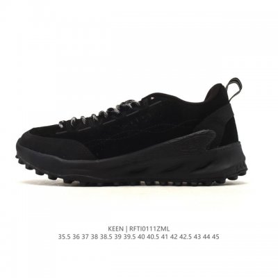 公司级 美国人气户外品牌-科恩Keen Jasper Rocks Sp贾斯珀都市系列复古低帮系带户外风露营徒步登山运动训练鞋 。原楦型开发纸版，采用固色翻毛皮鞋