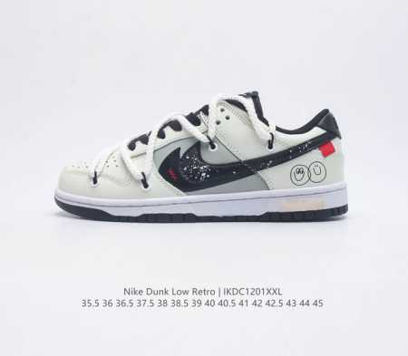 头层皮 耐克 Nike Dunk Low Retro 运动鞋复古解构绑带板鞋 作为 80 年代经典篮球鞋款 起初专为硬木球场打造 后来成为席卷街头的时尚标杆 现 - 点击图像关闭