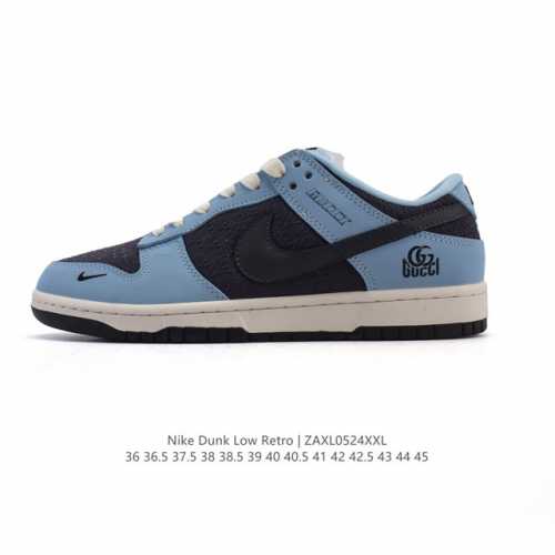公司级 耐克 Nike Dunk Low Retro 运动鞋复古板鞋 作为 80 年代经典篮球鞋款 起初专为硬木球场打造 后来成为席卷街头的时尚标杆 现以经典细