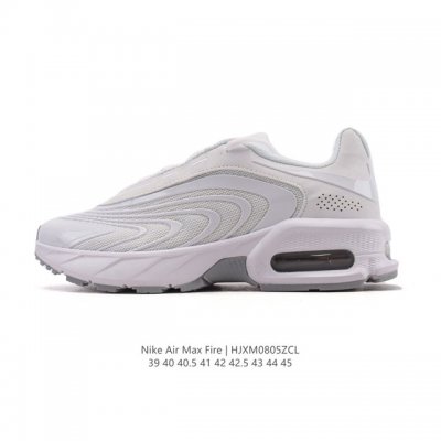 耐克 Nike 2025年新款 Air Max Fire休闲鞋 气垫百搭厚底增高老爹运动跑步鞋If262 02 时尚利落，富有支撑力，是 Air Max 系列的