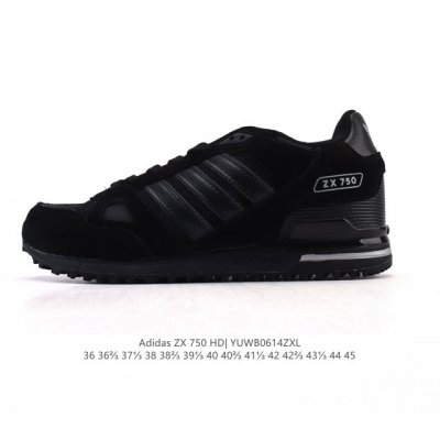 阿迪达斯 Adidas Zx 750 户外耐磨舒适运动休闲鞋男女同款经典运动鞋。80年代,Zx系列问世。这款经典鞋,采用热塑性聚氨酯橡胶 Tpu 鞋跟笼,搭配乙