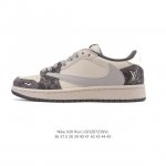 公司级 真标 耐克 Nike Air Jordan 1 Low Og Sp Military Blue Aj1乔1倒勾 2025年新款 蛇年新款 低帮篮球鞋 A