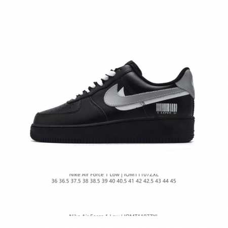 耐克 Nike Air Force 1 '07 Low 空军一号含气垫 低帮百搭厚底增高休闲运动板鞋。柔软、弹性十足的缓震性能和出色的中底设计，横跨复古与现代的 - 点击图像关闭