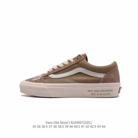 万斯 Vans Og Oid Skool百搭休闲低帮运动滑板鞋 。其实style 36就是现在风靡潮流的vans鞋款old Skool的og版本。历经岁月洗礼的 - 点击图像关闭