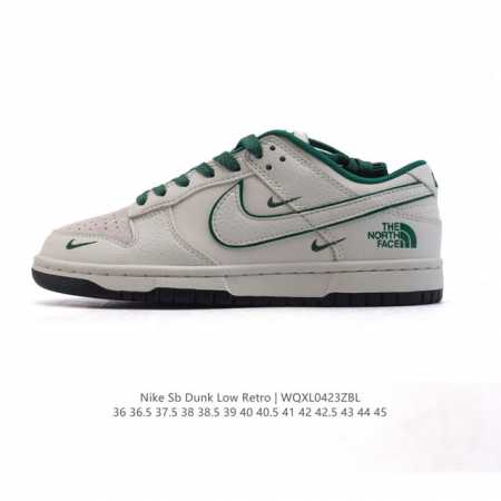 公司级 耐克 Nike Dunk Low Retro 运动鞋 2025年新款 经典复古板鞋 作为 80 年代经典篮球鞋款，起初专为硬木球场打造，后来成为席卷街头 - 点击图像关闭