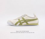 Asics 亚瑟士 男女鞋真标半码制 日产经典老牌-鬼塚虎 Onitsuka Tiger Mexico 66经典墨西哥系列复古经典百搭板鞋休闲运动鞋慢跑鞋 采用