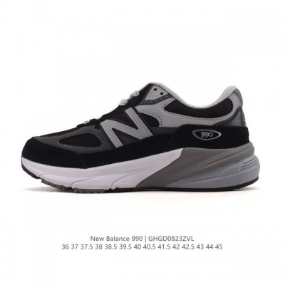 New Balance 新百伦 Nb990 真标带半码 新百伦M990系列 Nb经典休闲运动慢跑鞋 简约舒适百搭时尚复古老爹鞋。990系列是New Balanc