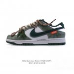 公司级 耐克 Nike Dunk Low Retro 运动鞋复古板鞋 解构绑带 双鞋带。作为 80 年代经典篮球鞋款，起初专为硬木球场打造，后来成为席卷街头的时