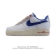 130 耐克 Nike Air Force 1 '07 Low 空军一号含气垫 小白鞋 低帮百搭厚底增高休闲运动板鞋。柔软、弹性十足的缓震性能和出色的中底设计，
