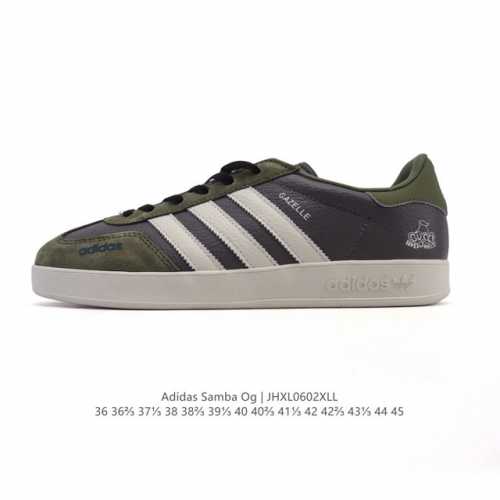 公司级 阿迪达斯 德训鞋 Adidas Originals Samba Og Shoes 经典运动鞋小白鞋 T头鞋 男女鞋 彰显休闲摩登风情的时尚经典鞋。它诞生