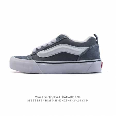 万斯 Vans Knu-Skool Vr3 Lx 面包鞋皮革拼接鞋面。坎普尔 茱利安系列低帮复古硫化休闲运动板鞋“肥胖版大Logo”要说整个年最为热门的鞋型之一 - 点击图像关闭