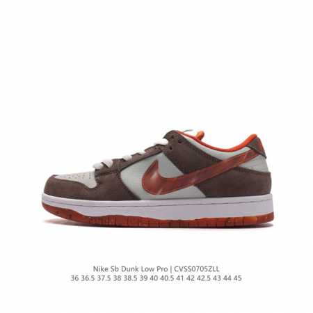 耐克 Nike Sb Dunk Low Pro 男女同款运动鞋复古板鞋，尽情迈步，彰显个性风采。采用柔软皮革鞋面，经久耐穿，塑就如元年款 Dunk 般的复古质感 - 点击图像关闭