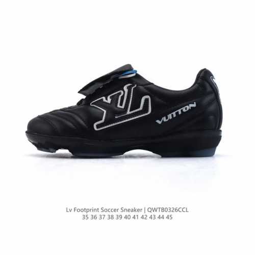 430 【新品公司级】路易威登 2025年新款足球鞋Lv Footprint 运动鞋 超大鞋舌 跑步鞋 训练鞋 Pharrell Williams 从跨越世代和