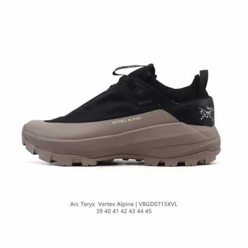 公司级 始祖鸟 Arc’Teryx 男鞋Vertex Alpine Gtx防水防滑户外徒步 轻便低帮越野登山鞋 厚底增高老爹鞋 登山靴 防水加强版男士系列加强版