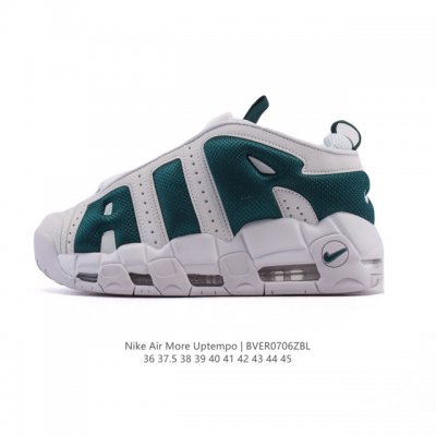 公司级 耐克 Nike Air More Uptempo '96 皮蓬全掌气垫男女子运动鞋厚底增高缓震慢跑鞋。续写 20 世纪 80 年代和 90 年代篮球运动