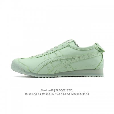 真标 Asics 亚瑟士 男女鞋 配足弓鞋垫 日产经典老牌-鬼塚虎 Onitsuka Tiger Mexico 66经典墨西哥系列复古经典百搭板鞋休闲运动鞋慢跑