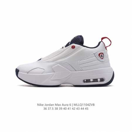 NIKE 耐克 新款 男女鞋 JORDAN MAX AURA 6 秋冬实战运动篮球鞋舒适百搭 防滑耐磨 低帮 生活休闲鞋 货号：FQ8298 尺码：36 37. - 点击图像关闭