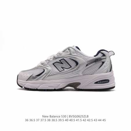 真标 新百伦 NB530 New Balance 530 复跑古鞋NB530这鞋双确实是NB家经复典古款式之一，以全科新技诠释，成打功造530鞋款。鞋面保在持5 - 点击图像关闭