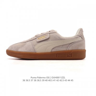公司级 彪马Puma Palermo Og 防滑耐磨低帮德训板鞋 男女运动鞋，Army Trainer Og休闲鞋沿用德训鞋经典外观 鞋身和鞋舌分别添加了品牌标