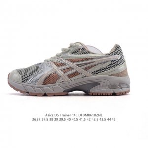 新品公司级 Asics亚瑟士男女通用复古运动休闲运动鞋 老爹鞋 Gel-Ds Trainer 14 时尚运动：Temptation Vacation X Asi