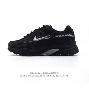 160 【真标】Ins爆火全新韩系古着风，回味经典 Nike 耐克Initiator Running创始者系列复古厚底增高老爹鞋 休闲运动舒适跑鞋。 尺码: 3