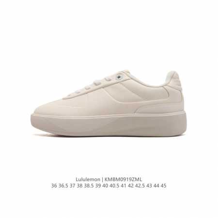 Lululemon Cityverse 露露乐蒙 板鞋 白色 Lulu家的第一双男女款板鞋，做的真心不错，颜值挺高的，上脚很轻盈，脚感还算舒适，整体以白色为主， - 点击图像关闭