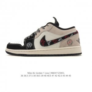 公司级 真标 耐克 乔丹Air Jordan 1 Low Aj1 乔1 乔丹1代Aj1 低帮复古文化休闲运动篮球鞋。该鞋款从 1985 年元年款汲取设计灵感，焕