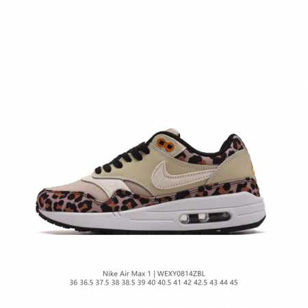 公司级 耐克 Nike Air Max 1 男女子运动鞋 从法国建筑中汲取设计灵感，兼具运动风范和时尚格调，是此系列起初搭载 Air 的鞋款。疾速外观、经典缓震 - 点击图像关闭