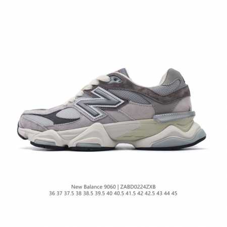 Nb 新百伦 New Balance Nb9060小象蹄男女款9060舒适百搭老爹鞋。全新 9060 款式将经典风格与现代设计融合到日常多功能性中。 9060 - 点击图像关闭