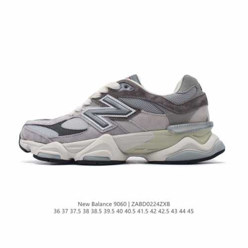 Nb 新百伦 New Balance Nb9060小象蹄男女款9060舒适百搭老爹鞋。全新 9060 款式将经典风格与现代设计融合到日常多功能性中。 9060