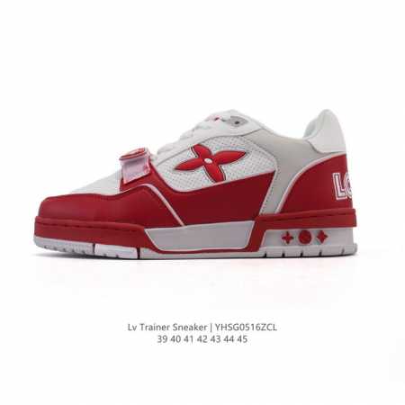 公司级 Lv Skate Sneaker 路易威登 2025年新款运动板鞋 蛇年限定 春夏秀场初次亮相 此次以粒面牛皮革焕新呈现 加垫鞋领和鞋舌援引滑板鞋设计 - 点击图像关闭