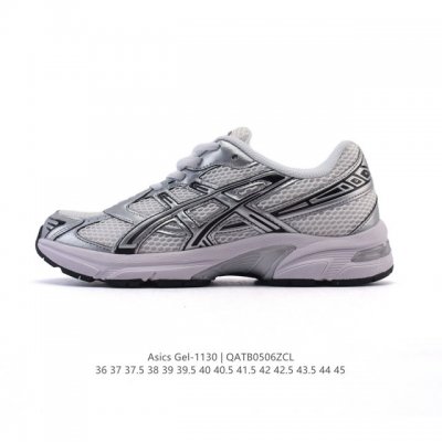 asics 亚瑟士 新款情侣健步减震复古鞋Gel-1 男女时尚透气运动潮流耐磨休闲鞋 。选用网眼与皮革相接，复古而富有层次感。网布搭配金属感线条，虎爪 Logo