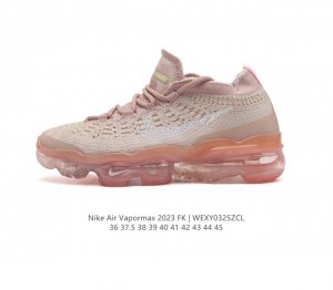 耐克 男女鞋 Nike Air Vapormax2023 Fk Flyknit 运动鞋全掌长气垫 缓震跑步鞋 打孔鞋垫透气出众 可抽出来详细查看 弹性 Flyk