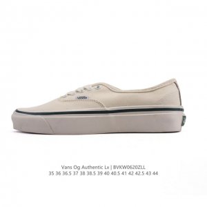 万斯 Vans Vault Og Authentic Lx 高端支线 此次Vans以更加复古的版型推出了全新的Originals复古经典系列运动板鞋 工艺：硫化