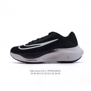 170 【公司级】耐克(Nike) Zoom Fly 5 运动鞋男士公路跑鞋竞速跑步鞋厚底增高老爹鞋。采用耐用的设计，不仅可以部署在您最喜欢的比赛的起跑线上，还