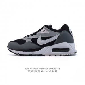 特价 耐克 Nike Air Max Correlate 气垫缓震耐磨运动鞋时尚潮流休闲透气跑步鞋，选用网眼鞋面，脚感舒适透气。鞋舌、鞋侧及后跟处饰有品牌标识，