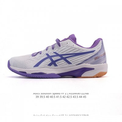新品公司级 亚瑟士Asics Solution Speed Ff 2代 网球鞋Asics亚瑟士男士运动鞋专业网球鞋透气防滑厚底增高老爹鞋，Asics Solut