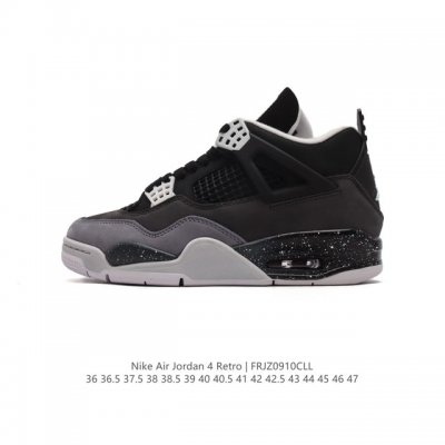 公司级 耐克 Nike Air Jordan 4 Retro Og迈克尔 乔丹aj4代乔4 中帮复古休闲运动文化篮球鞋。秉承轻量化的速度型篮球鞋设计思想完成设计
