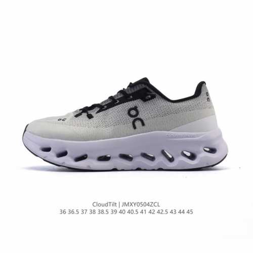 公司级 昂跑 On 训练鞋Cloudtitl 2025新品 蛇年限定 新年鞋子 男女同款防水缓震徒步鞋 厚底增高运动老爹鞋。缓震性能提升：Cloudtilt 采
