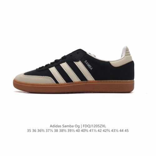 阿迪达斯 德训鞋 Adidas Originals Samba Og Shoes 经典运动鞋小白鞋 T头鞋 女板鞋 彰显休闲摩登风情的时尚经典鞋。它诞生于50年
