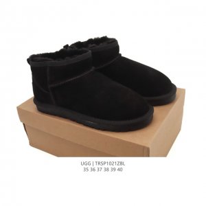 Ugg雪地靴 中帮筒靴 时尚舒适女鞋厚底增高长筒靴 俏皮可爱的百变造型， 美国轻奢品牌Ugg 平底系列冬季 雪地休闲保暖毛毛雪地靴。官方同步包装 检验标 材料采