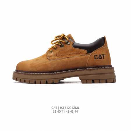 公司级 Cat卡特 新款马丁靴 潮鞋 厚底增高短靴 户外徒步运动鞋 时尚低帮靴子 真标公司卡特男士马丁靴 广东 历年经典热销款 新款牛皮革鞋面 轻便休闲鞋 耐磨 - 点击图像关闭
