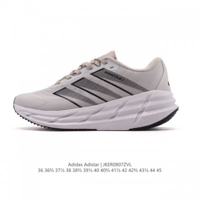 新品 Adidas 阿迪达斯新款Adidas Adistar 3 舒适防滑耐磨 低帮.厚底增高老爹鞋 马拉松耐磨运动跑步鞋，Adistar 3 :超过40Mm的