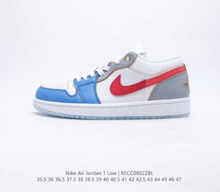 乔丹一代 AIR JORDAN 1 乔1 AJ1运动鞋复古休闲篮球鞋 低帮设计，提高了与足部的贴合度，给人不一样的穿着体验。鞋底的平稳支撑，让你在运动中随意冲刺 - 点击图像关闭