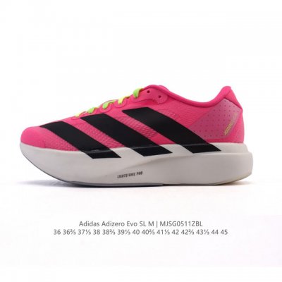 公司级 阿迪达斯 Adidas Adizero Evo Sl 运动舒适防滑耐磨 低帮跑步鞋 阿迪达斯革新力作 破纪录轻跑鞋 Adizero Adios Pro